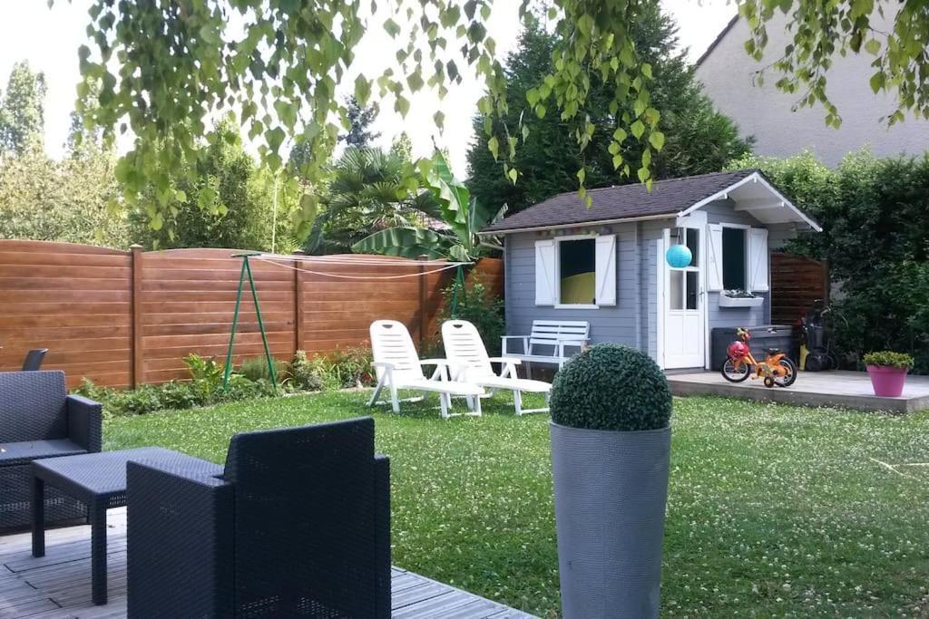 Demeure De Charme Paisible Apartment วิลล์แป็ง ภายนอก รูปภาพ
